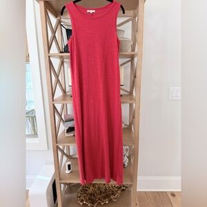 Z Supply Red Knit Tank Dress